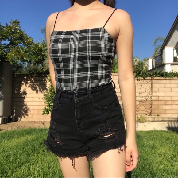 Plaid Tank Top - Picture 1 of 3
